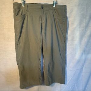 Kühl Womens Olive Green Utility Hiking Pants NWOT Size 14